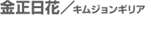 金正日花/キムジョンギリア