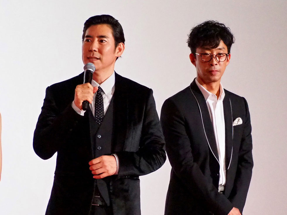 高嶋政伸(左)北村有起哉