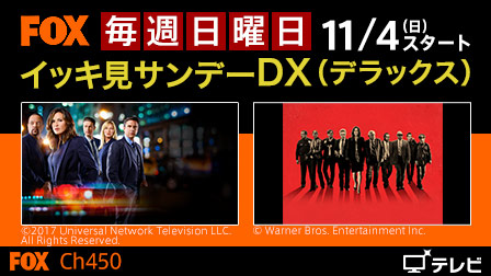 FOXイッキ見サンデーDX(デラックス)